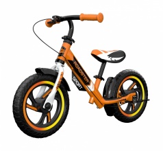 Детский алюминиевый беговел Small Rider Roadster 3 (Sport, EVA) (оранжевый)