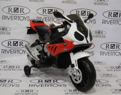 Мотоцикл RIVERTOYS BMW JT528 красный