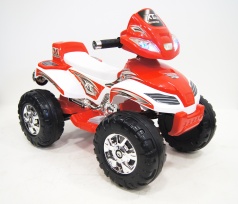 Детский квадроцикл RIVERTOYS JY20A8 красный