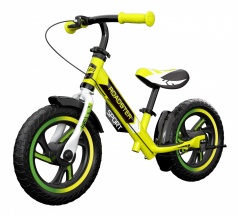 Детский алюминиевый беговел Small Rider Roadster 3 (Sport, EVA) (лайм)