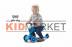 Детский трехколесный самокат с сиденьем Scoot&Ride HighwayKick 1 (Seat) (синий)