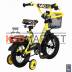 12U-009YH 2-х колесный велосипед 12" LIDER STARK желтый/черный