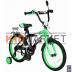 18A-1887GN 2-х колесный велосипед 18" LIDER SHARK зеленый