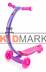 Самокат с изогнутой ручкой и светящимися колесами Zycom Zipster (Зайком Зипстер) (розово-фиолетовый)