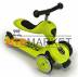 Детский трехколесный самокат с сиденьем Scoot&Ride HighwayKick 1 (Seat) (лайм)